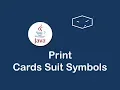 print cards suit symbols in java