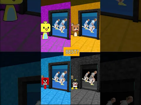 Rurse vs Nextbots, Stalker & Haaland - Which do you like? #shorts #sprunki #numberblocks
