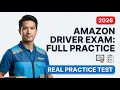 Amazon Driver Training Full Practice Exam 2026 Pass The DSP Assessment On Your First Try