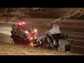Eastbound I-96 reopens in Detroit after 2 semis crash causing natural gas spill