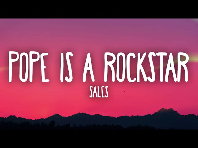 Download MP3 SALES - Pope Is a Rockstar (Lyrics) | go little rockstar