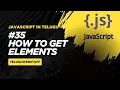 Getting Elements and innerText in JavaScript DOM Basics