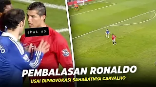  gelut dengan sahabatnya sendiri lihatlah apa yang dilakukan ronaldo usai diprovokasi r carvalho