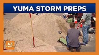Yuma bracing for potential flooding as tropical storm moves in