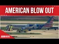 America Airlines flight loses tires during landing at Chicago airport