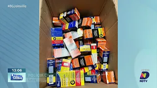 Tarja preta em fundo falso: farmácia é alvo da polícia em Schroeder