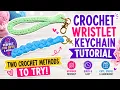 The Quickest Crochet Wristlet Keychain You Can Make