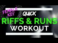 Riffs and Runs Vocal Workout - Female Riff Exercises