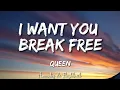 Download Lagu Queen  - I want to break free |Freddie Mercury   (Lyrics)