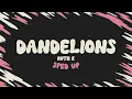 Download Lagu Ruth B. - Dandelions (sped up + lyrics)