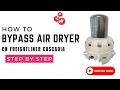 Freightliner Cascadia AIR DRYER problem Won t build up pressure Air dryer BYPASS