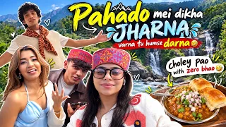PAHADO MEI DEKHA JHARNA 🌊 | ROAST WITH TOAST 😂 | DHARAMSHALA COLLAB WITH ASHRAM🤣