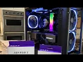 Installing NZXT AER RGB 2 Fans Replacing The Stock Fans On The NZXT H510 Elite Case