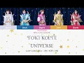 M!LK- 時空超えてユニバース || Toki Koete Universe || Color Coded Lyrics / 歌詞割