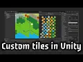 Create custom tiles with thumbnails in Unity Turn-base Strategy Tutorial pt1