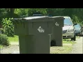 DPW trash pickup on slide schedule this week