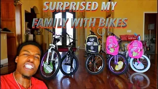 Surprising My Whole Family With Brand New Bikes