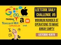 Minimum Number of Operations to Make Array Empty- Leetcode 2870 Leetcode Daily Challenge JAVA