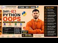 Day 18 Python AI Full Course in Kannada Python OOPs Explained Class Object Methods ITK
