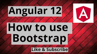 Angular 12 How to use Bootstrap with Angular How to Add Bootstrap in Angular
