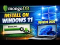 MongoDB installation on windows 11 MongoDB Compass to access DB Tutorial for Beginners in 2026