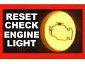 How To Reset Your Check Engine Light with no special tools