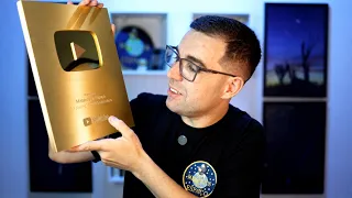 A placa de 1 milhão de inscritos chegou!