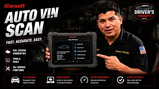 iCarsoft CR MAX P Auto VIN Scan Full Demo Automatic ID Full-System Scan on a Real Car 2026