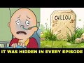 The REAL Reason Why Caillou Is Bald and it s not what you think