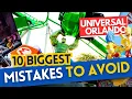 Tips for going to Universal Studios Florida - Mistakes to Avoid at ALL COST