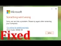 Microsoft Office Installation Error Code 30068-39 Something Went Wrong Sorry We ran into a problem