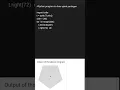 Python program to Draw spiral pentagon in Python Turtle program to Draw spiral pentagon