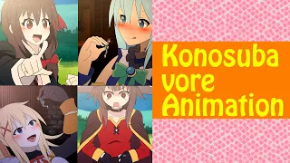  vore konosuba vore animation 