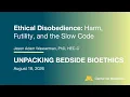 Ethical Disobedience Harm Futility and the Slow Code