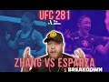 Will Carla Esparza be able to wrestle Zhang Weili and control her at UFC 281
