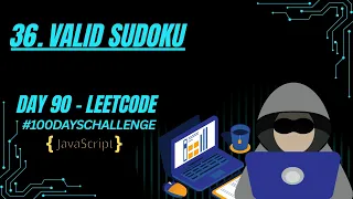 Valid Sudoku HashSet Matrix Validation JavaScript LeetCode 36