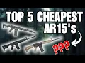 Top 5 Cheapest AR-15s 2025 Number 1 Will Shock You