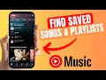 Hoe vind je opgeslagen nummers en afspeellijsten op YouTube Music?