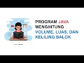 Contoh Program Java Sederhana - Adi Setiawan