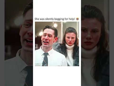 He Saw “HELP” Written on Her Foot 😭 #Emotional #Shorts