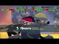 An Extremely Goofy Movie 2000 Final Race with healthbars
