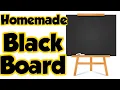 Diy to make blackboard from chalkboard