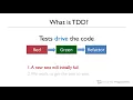 Test Driven Development - course extract Introduction