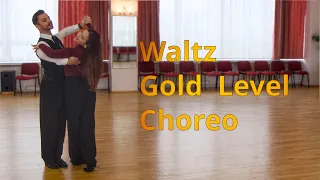 Waltz Gold Level Choreography | Wing, Outside Spin