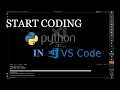 How to Start Coding Python 3 in Visual Studio
