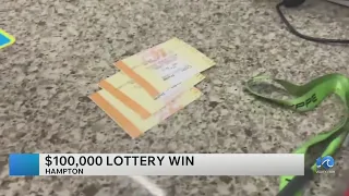 Hampton man s persistence wins him 100 000 playing the Virginia Lottery