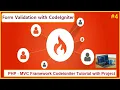 Login Form - C Framework Tutorial with Project Part 4