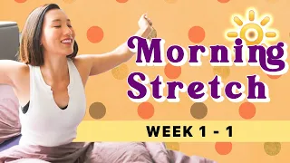 10 min morning stretch for beginner aerial dancer standing wk1 1 