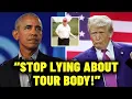 Trump FREEZES as Obama EXPOSES His Real Height Weight Live Total Meltdown