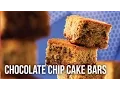 Chocolate Chip Cake Bars